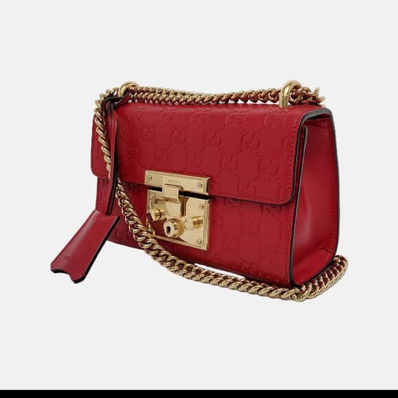 Gucci Padlock Shoulder Bag Guccissima Leather Small - Picture 3 of 16